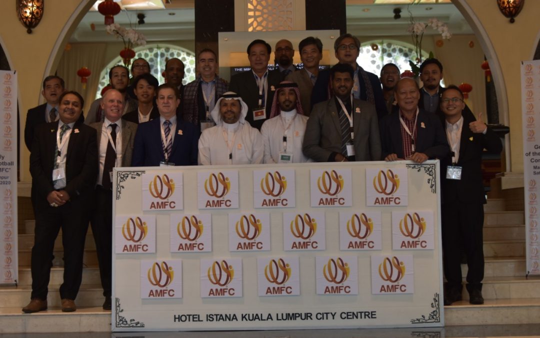 The AMFC adopts its statutes and forms the executive committee