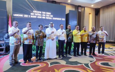 A big Asian party in the Indonesian city of Gorontaloa, the inauguration of the Asian Mini Football Championship 2023