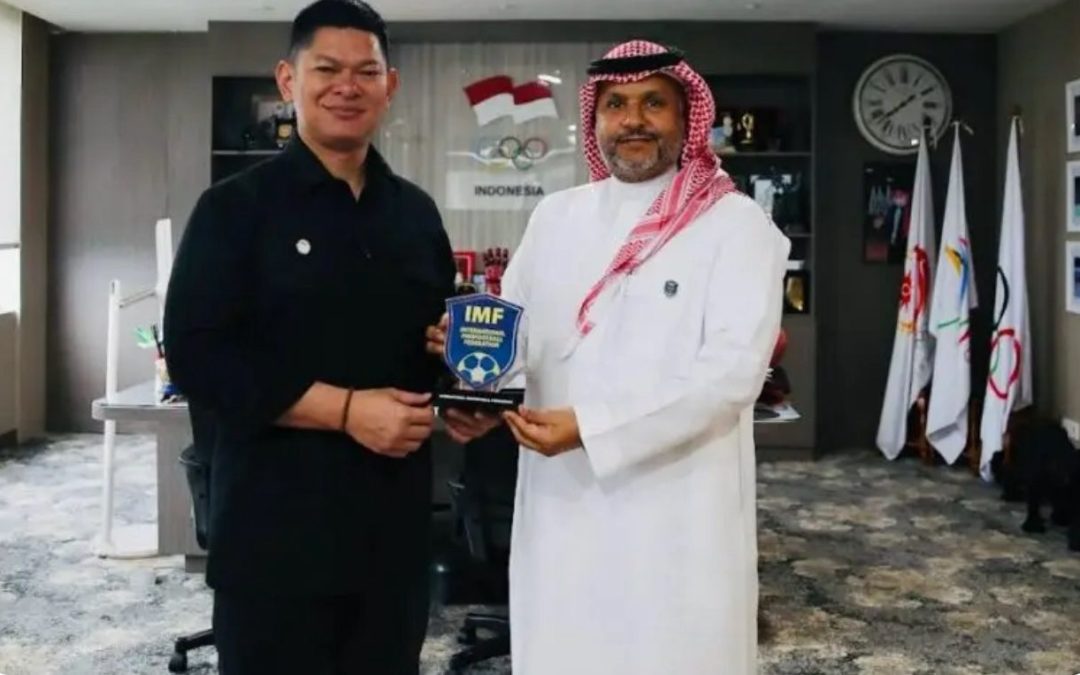 رئيس اللجنة الأولمبية الإندونيسية يودّع الدكتور الدوسري بحفل غداء قبل مغادرته جاكرتا