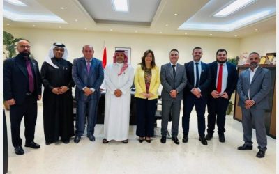 وزيرة الشباب والرياضة اللبنانية تستقبل وفد الاتحاد الدولي لكرة القدم المصغّرة