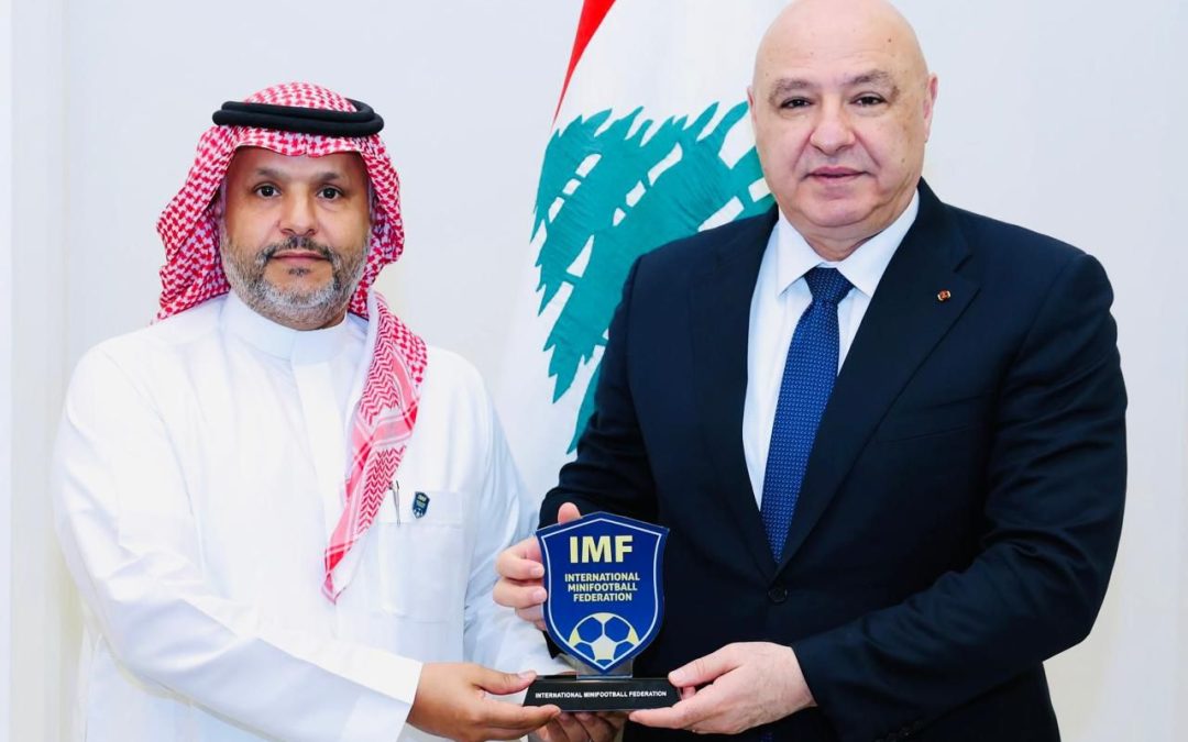 رئيس الجمهورية اللبنانية العماد ميشال عون يستقبل وفد الاتحاد الدولي لكرة القدم المصغّرة